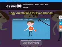 Tablet Screenshot of drive80.com